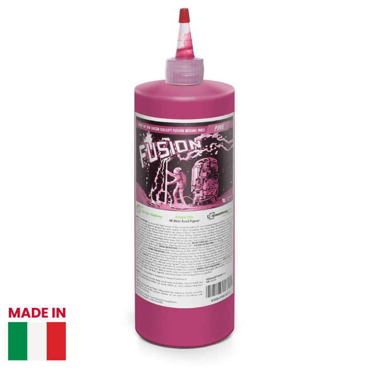 Green Galaxy Fusion Pink HSA Water Based Pigment
