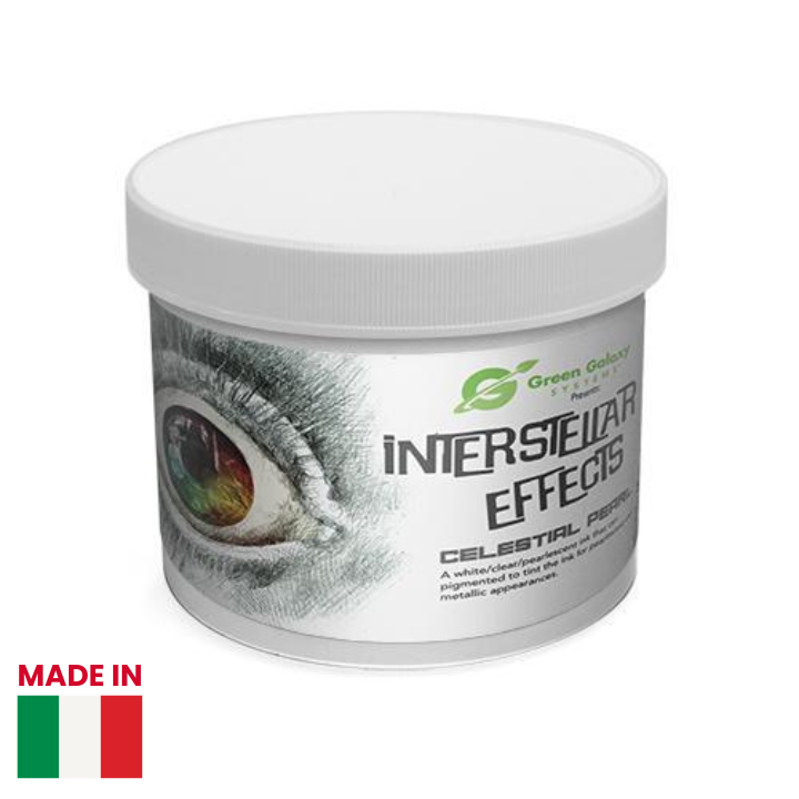 Green Galaxy Interstellar Effects Celestial Pearl HSA Water Based Ink