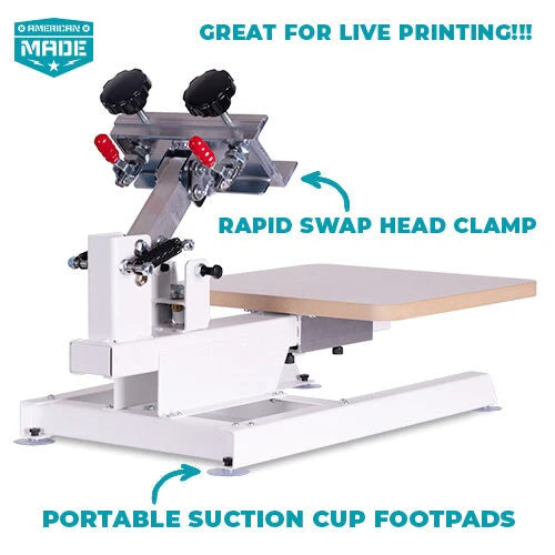 Pigskins & Pigtails Screen Printer Starter Press