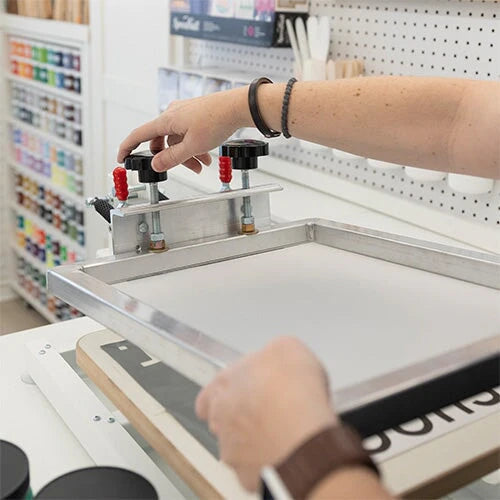 Pigskins & Pigtails Screen Printer Starter Press