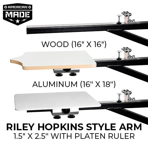 Riley Hopkins 360 4 Color 4 Station Press with XYZ Micro Registration