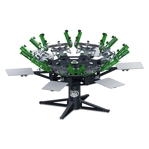 Riley Hopkins 360 8 Color 6 Station Press with XYZ Micro Registration