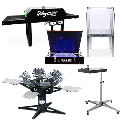 Riley Hopkins 360 Equipment Only Screen Printing Shop Kit