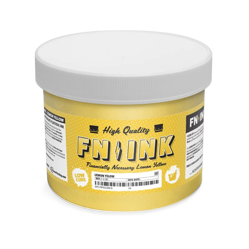 FN-INK Lemon Yellow Plastisol Ink