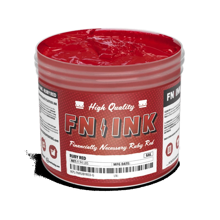 FN-INK Ruby Red Plastisol Ink