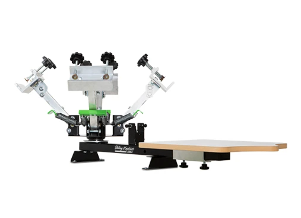 Riley Hopkins 150 4 Color 1 Station Screen Printing Press
