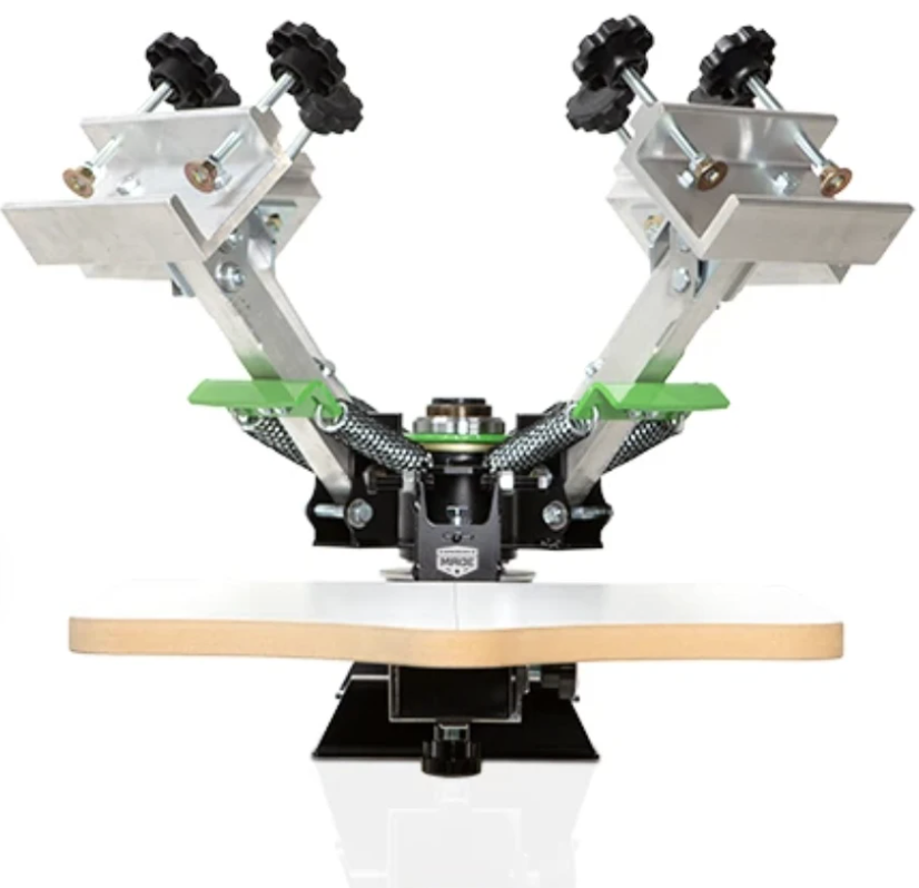 Riley Hopkins 150 4 Color 1 Station Screen Printing Press