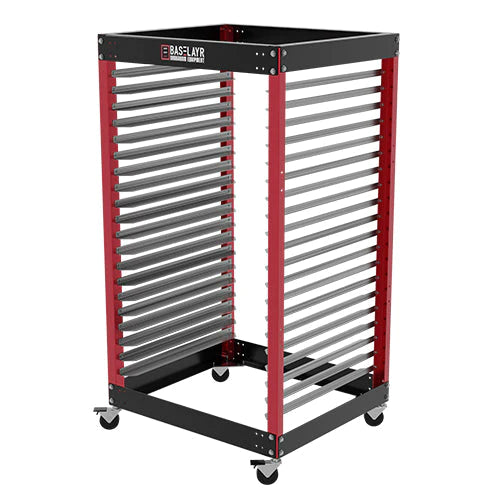 Baselayr Screen Rack - 20 Screen Count