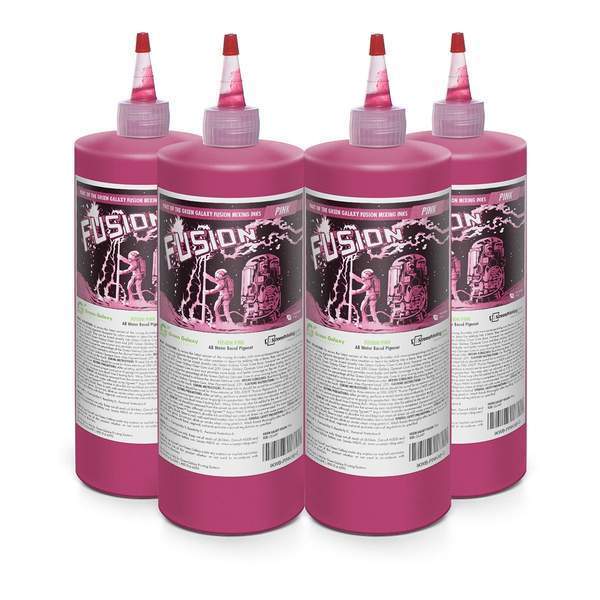 Green Galaxy Fusion Pink HSA Water Based Pigment | ScreenPrinting.com