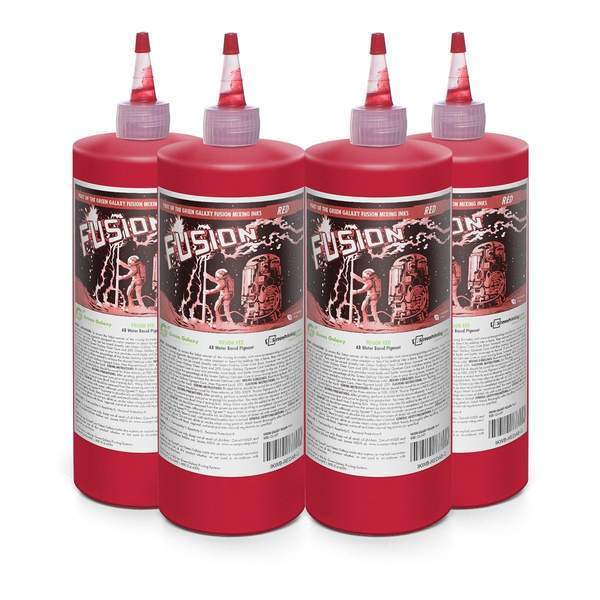 Green Galaxy Fusion Red HSA Water Based Pigment | ScreenPrinting.com