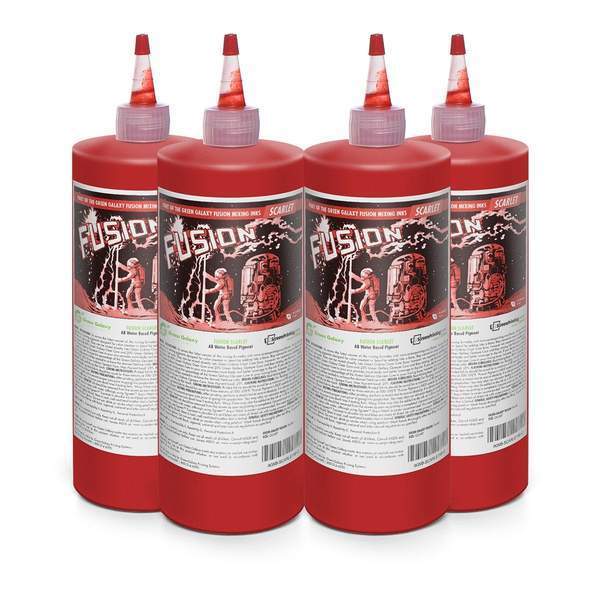 Green Galaxy Fusion Scarlet HSA Water Based Pigment | ScreenPrinting.com
