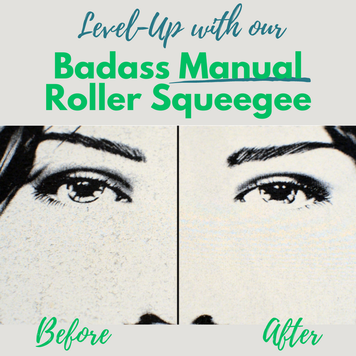 Squeegee - Badass Manual Roller Squeegee