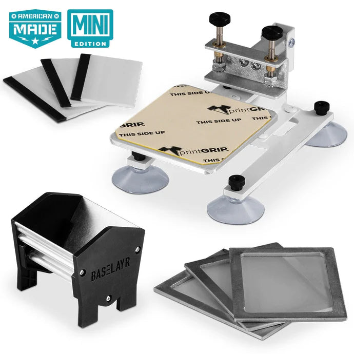 Pigskins & Pigtails Screen Printer Starter Press Kit: Mini Edition