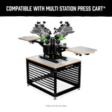 Riley Hopkins 250+ 4 Color 2 Station Screen Printing Press with XYZ Micro Registration | Screenprinting.com