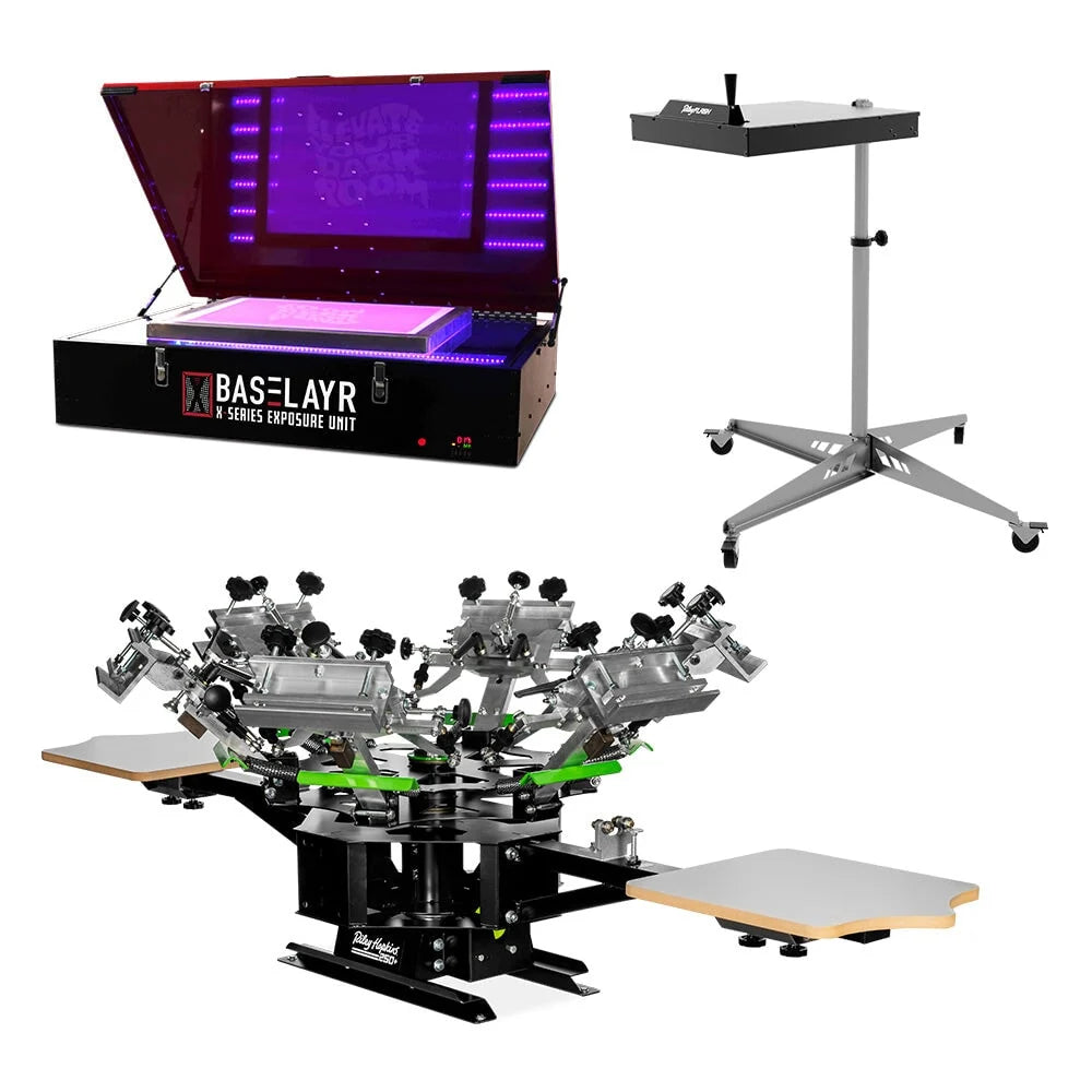 Riley Hopkins 250+ Complete Screen Printing Kit