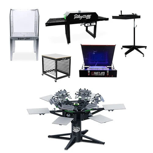 Riley Hopkins 360 Screen Printing Shop Package