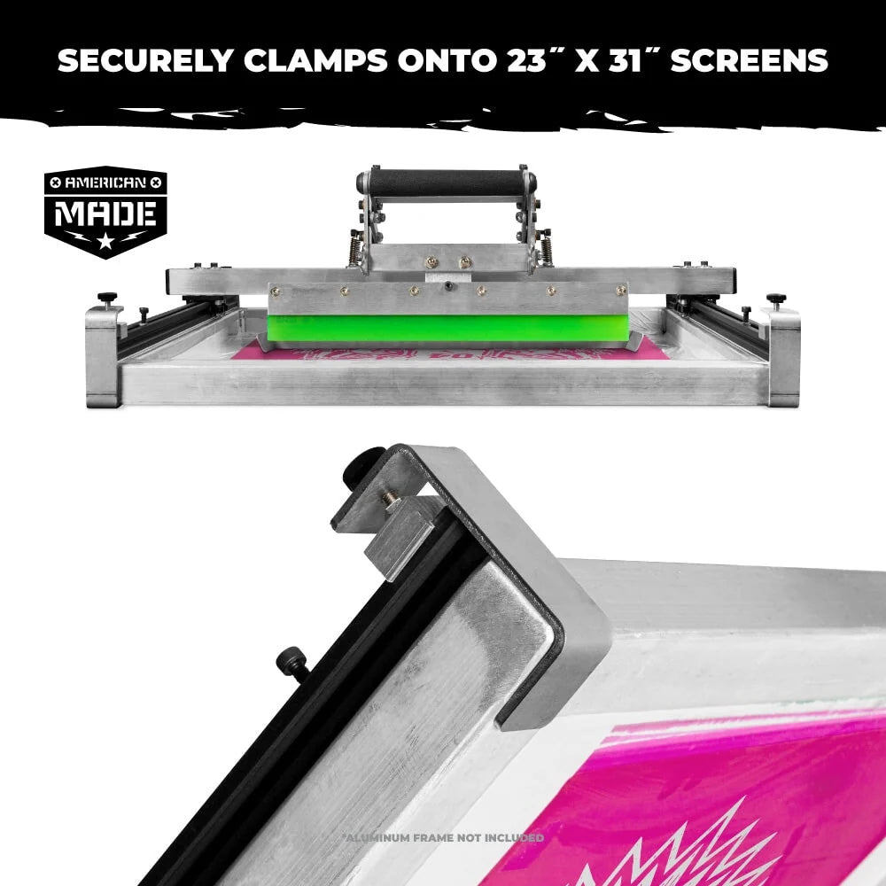 The Rudy Press Squeegee/Flood Bar Attachment - 23x31in