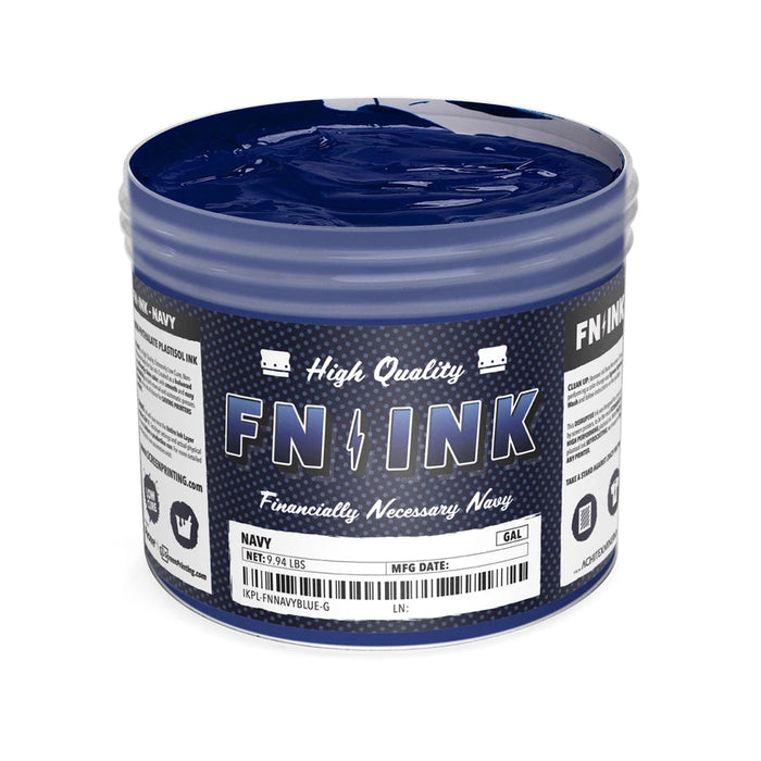 FN-INK Navy Blue Plastisol Ink