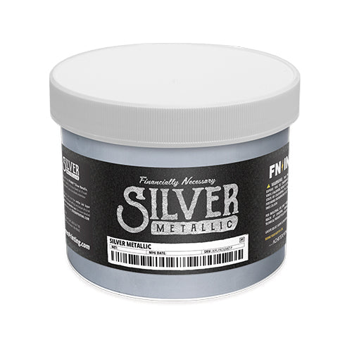 Silver Mirror Ink Metallic Silver Screen Printing Ink - Shiny, Durable Prints ...